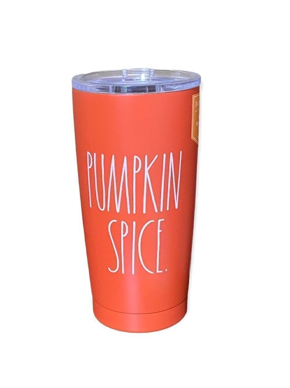 Rae Dunn Pumpkin Spice Travel Mug Tumbler